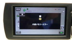 Sony HDR-CX390V 水濡れ故障